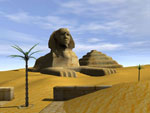 Egyptian Pyramids 3D Screensaver  Screenshot #1